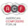 American Composers Forum Logo